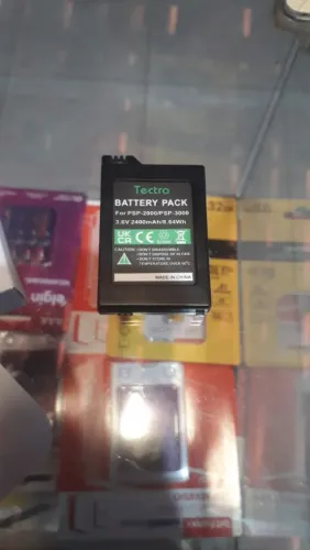 Bateria tectra original pra psp 2e3mil 