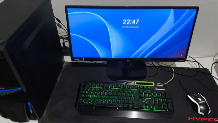 Computador Desktop Gamer + Monitor 25 Ultrawide