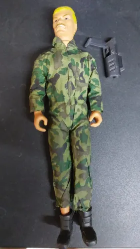 Boneco Militar Tipo Falcon - Anos 80