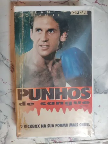 VHS PUNHOS DE SANGUE RARISSIMA 