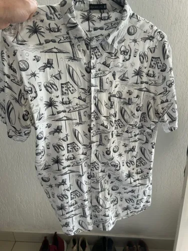 Camisa Estampada Grife Ducaridi M