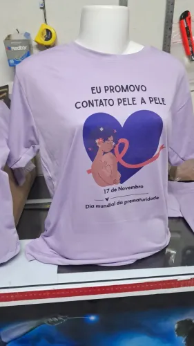 Camisa em POLIÉSTER cor ou branca