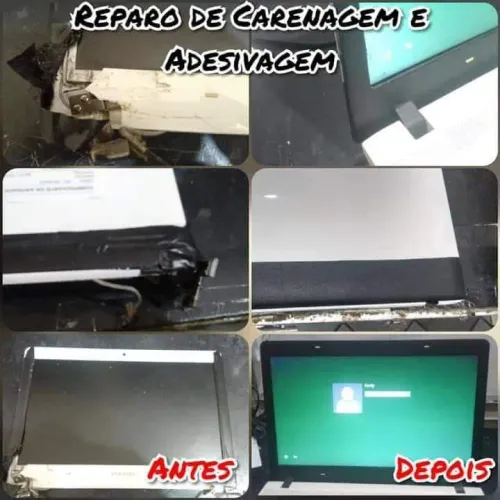 Reparo de Carenagem de Notebook 