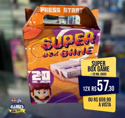 Super Box Game - 20 Mil Jogos