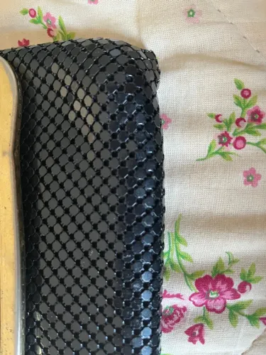 Bolsa de mão vintage em metal