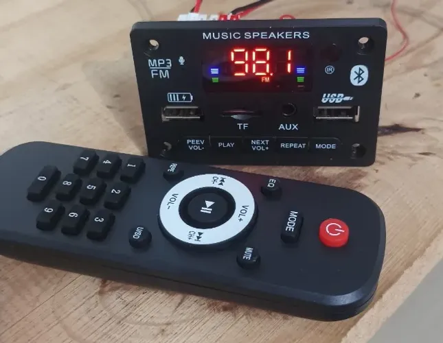Placa MP3 Amplificada 80W Controle