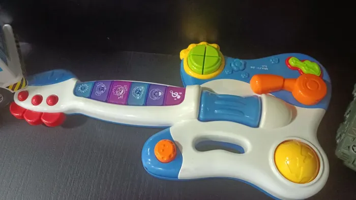Guitarra Musical Infantil Brinquedo Interativo