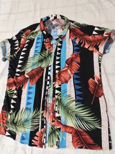 Camisa Estampada Floral Tropical G/GG