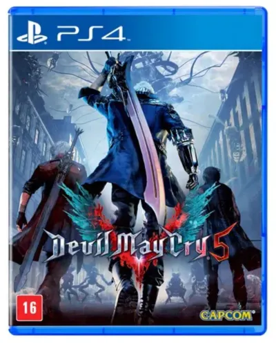 Jogo Devil May Cry 5 Ps4 Br Midia Fisica.(Original/Novo/Lacrado)