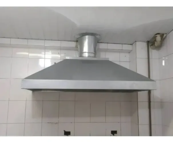 Coifa Industrial Para Lanchonetes "usada" galvanizada.