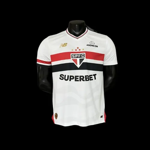 Camisa Futebol São Paulo Jogador 2025/26 - Home Branca Lançamento