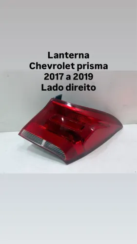 Lanternas Chevrolet prisma 2017 a 2019 Lado direito