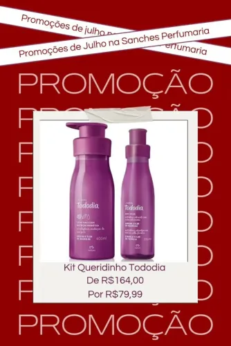 Kit Natura Tododia Ameixa e Flor de Baunilha