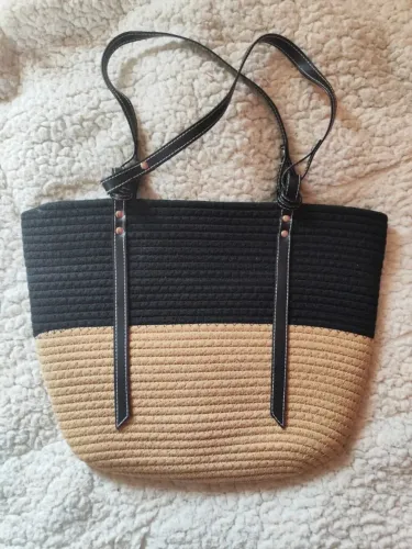 Bolsa Trançada nova