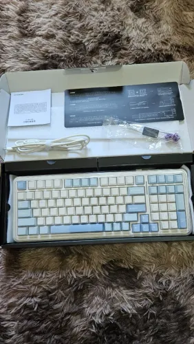 MCHOSE K99 - Teclado Mecânico Tri-Mode