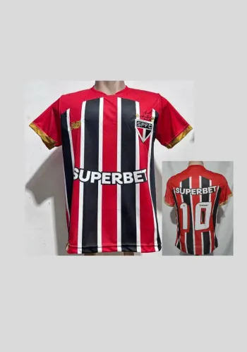 Camisa do São Paulo vermelha