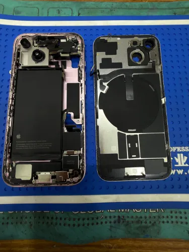 Carcaça do iPhone 15 rosa COMPLETA!