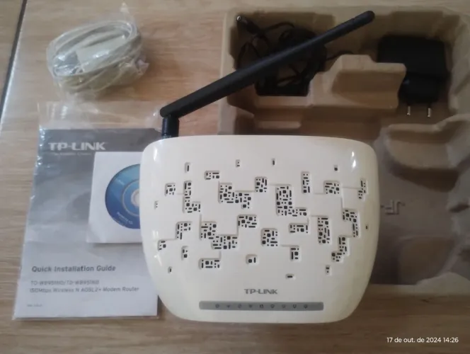 Roteador TP-LINK TD-W8951NB 150Mbps Wireless N ADSL2+