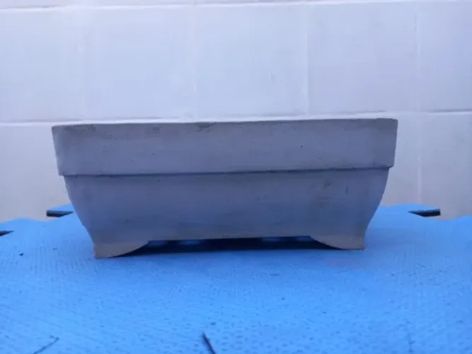 Vaso para bonsai e suculentas em cimento