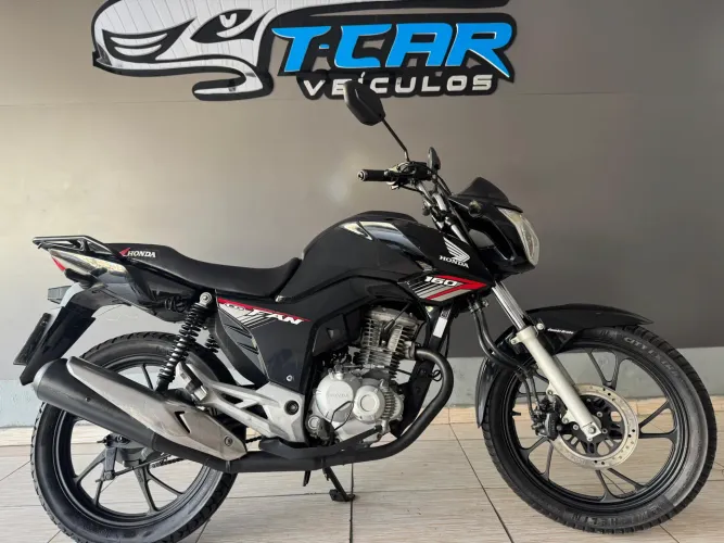 .. HONDA CG FAN 160 2019/2019 - Roda de Liga Lege - Freio a disco