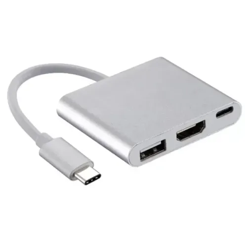 Conversor Tipo C Para Hdmi e Usb