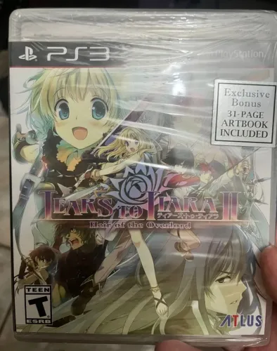 Jogo Ps3 Tears to Tiara II lacrado com Artbook