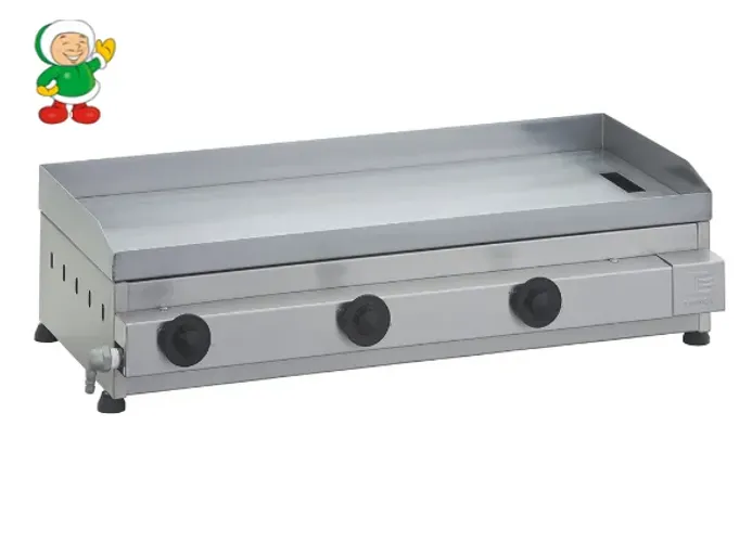 6575- CHAPA A GAS INOX 1 LINHA 40X80 3QMD S/PRENSA EDANCA