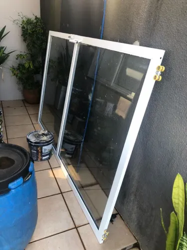 Porta de vidro de correr