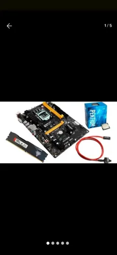 Kit Biostar Tb 250, Processador, Memoria Ram 4gb