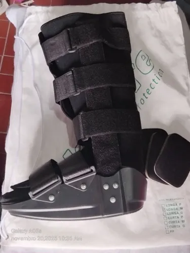 Bota imobilizadora ortopédica robofoot longa M R$135