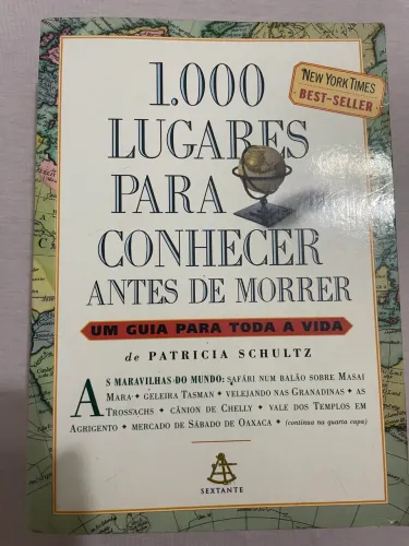Livro 1000 lugares para conhecer antes de morrer