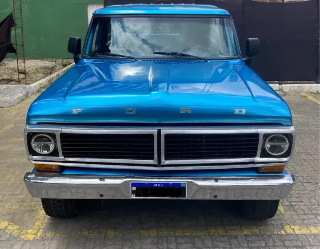 Ford F-1000 Cd/blazer 3.6 (álcool) 1989