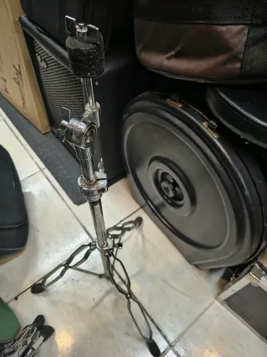 Estante de pratos de bateria reta pearl 1 estágio