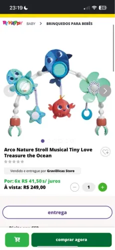 Arco musical oceano Tiny love