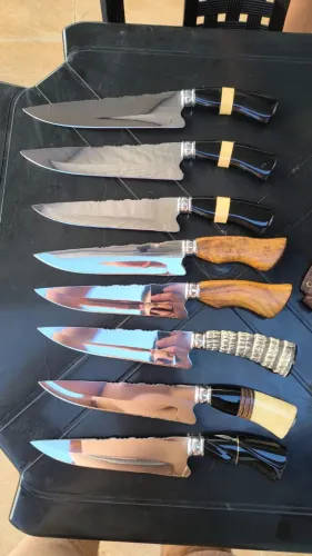 Facas artesanais