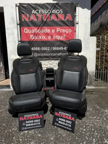 Bancos Ram page RT série especial couro e Alcântara todo elétrico excelente para projeto 