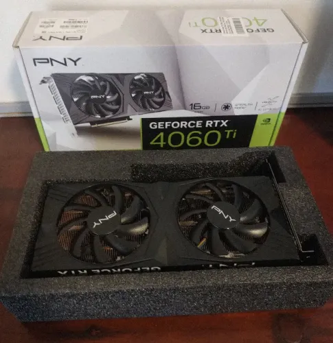 4060TI 16GB PNY (Dentro da garantia, excelente estado)