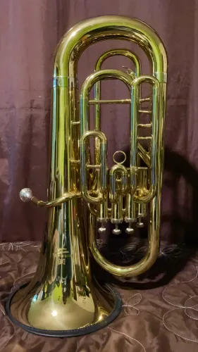Bombardino Michael Wepm45n Laqueado 3 Pistos Em Sib Bb