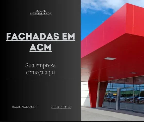Fachadas em acm