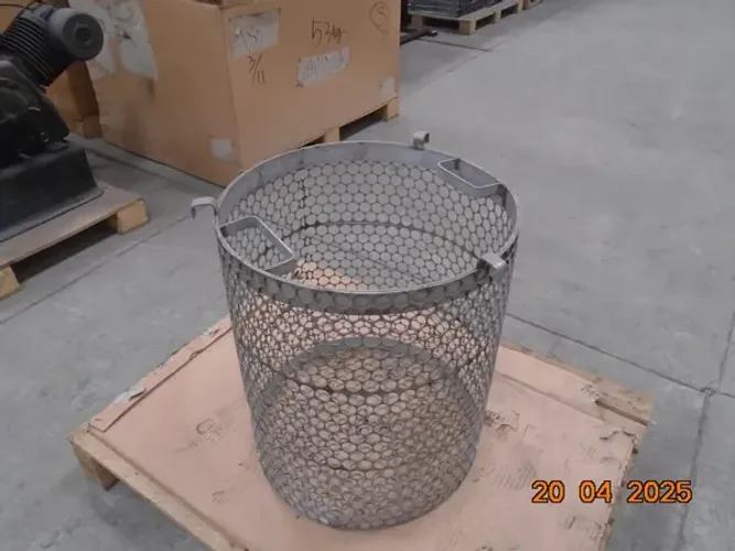 Cesto de aço inox