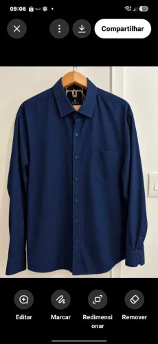 Camisa social Baumgarten