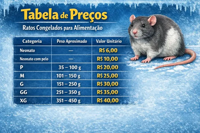Ratos congelados 
