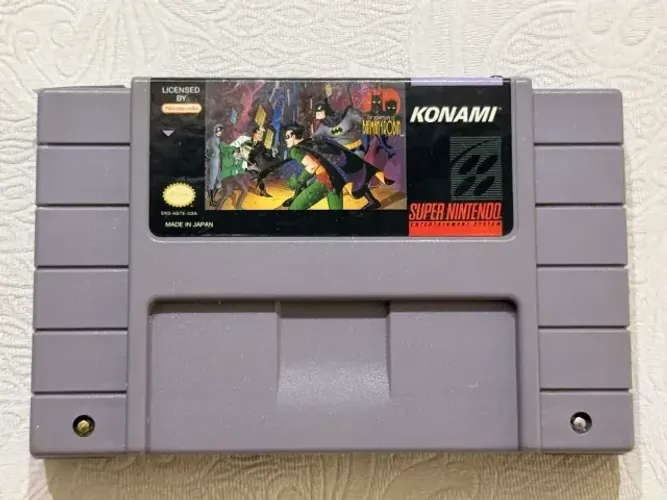 Adventures of Batman & Robin Original Snes Super Nintendo cartucho
