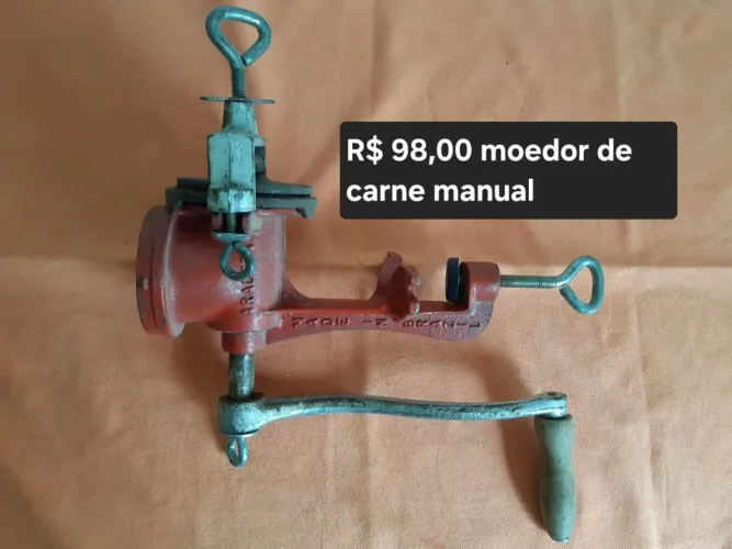Moedor de carne manual