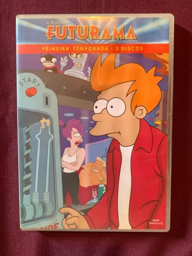 box dvd futurama primeira temporada 1