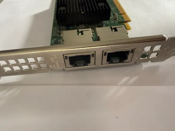 Placa PCIe Broadcom 57416 10Gb Base-T, e porta dupla altura integral da Dell