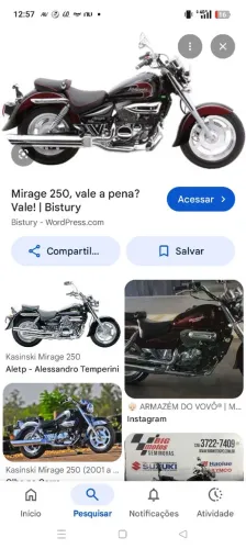 Vendo peças de Mirage 250 