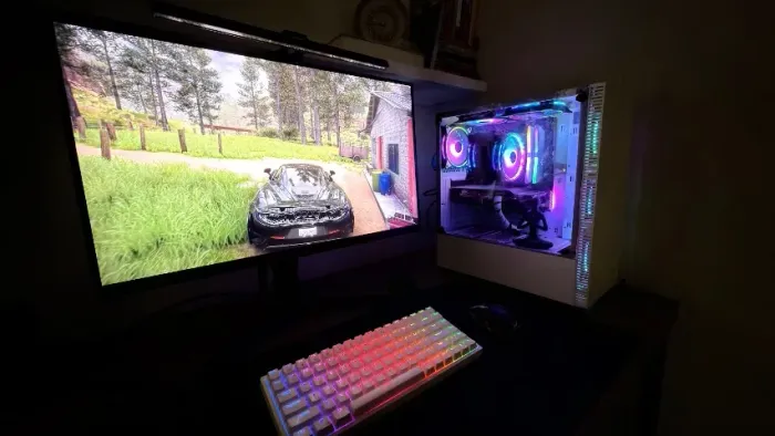 PC Gamer Completo Ryzen 5 5600 + RTX 2060 Super + Monitor LG 240Hz