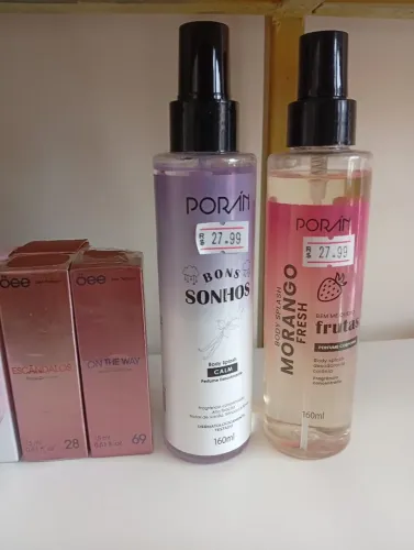 Body Splash com alta fixação