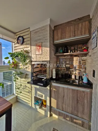 Apartamento à venda no Centro com 2 quartos, sendo 1 suíte, com varanda gourmet, em Campin